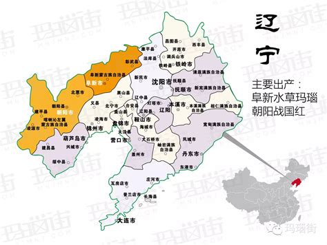 辽宁省阜新市地图