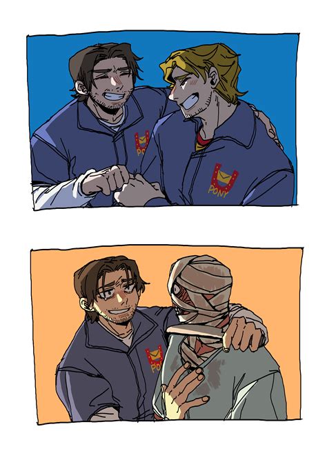 curly and jimmy (mouthwashing) drawn by kashacroissant | Danbooru