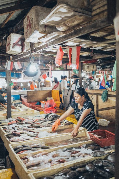 菜市场卖鱼店装修图片,小型水产店装修效果图,鱼店装修图片_大山谷图库