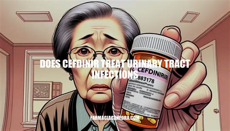 Does Cefdinir Treat Urinary Tract Infections: A Comprehensive Review