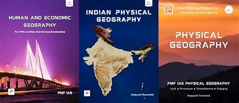 Buy PMF IAS Geography Books Combo - Physical, Indian, Human and ...