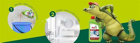 Roff Cera Clean All Purpose Tile, Floor & Wall Cleaner 1 liter Pack of ...