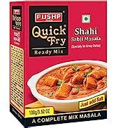Pushp Brand Sabji Masala Box (Pack of 1, 100g Pack) : Amazon.in ...