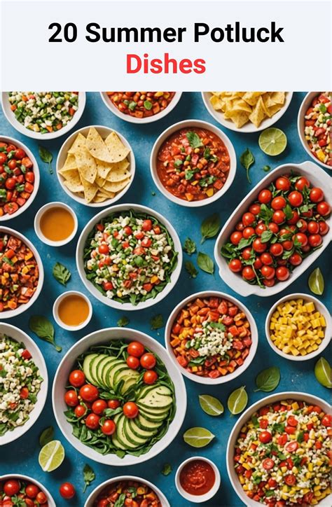 20 Summer Potluck Dishes – The Delish Recipe