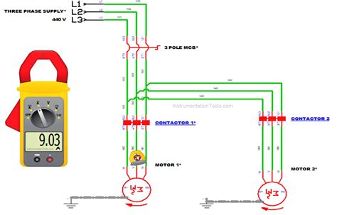 Sequence Motor Control Circuit with Timer Wiring Diagram 的图像结果