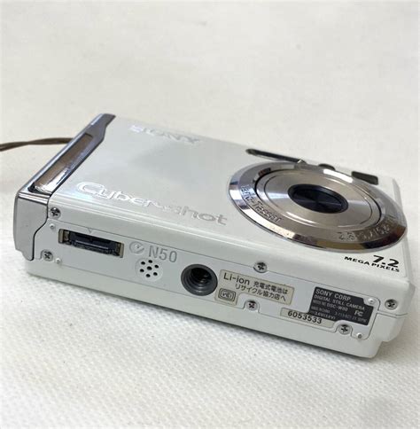 Yahoo!オークション - SONY ソニー Cyber-shot DSC-W80 コンパクトカメ...