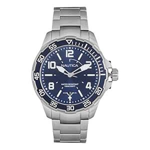 NAUTICA Analog Blue Dial Men's Watch-NAPPLH003 : Nautica: Amazon.in ...
