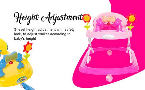Buy GoodLuck Baybee Galaxy Round Kids/Baby Walker with 3 Position ...