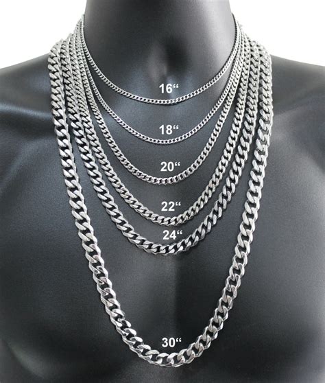 Silver Chain Necklace For Men