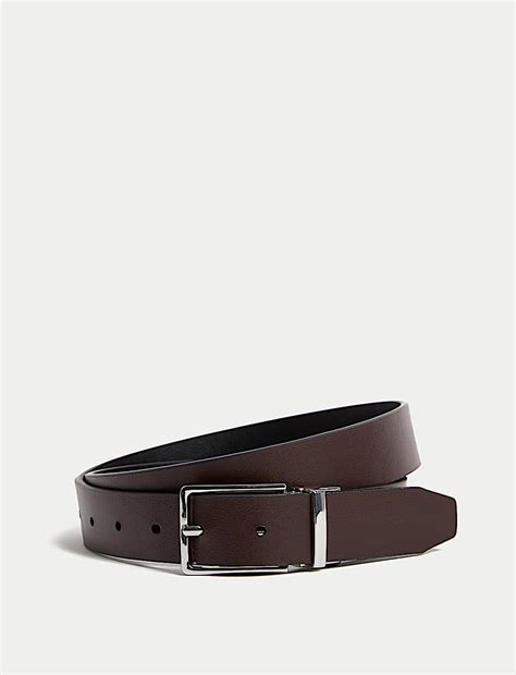 Buy Leather Reversible Belt at Marks & Spencer
