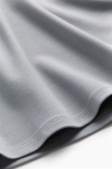 Flared-skirt dress - Grey - Ladies | H&M IN