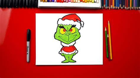 How To Draw The Grinch | Grinch drawing, Art for kids hub, Christmas ...