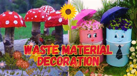 Image result for Math Project Decoration Using Recycled Materials