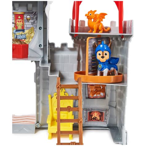 Paw Patrol Chase Rescue Knights Castle HQ Transforming 11 Pcs Playset ...