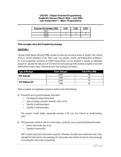 Image result for Computer Programming Lab 1 Assignment