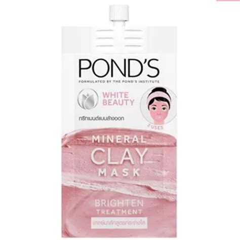 Ponds White Beauty Mineral Clay Mask, 8 gm Price, Uses, Side Effects ...
