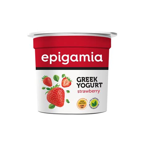 Epigamia Greek Yogurt Strawberry 85g – Chennai Grocers- Everyday Gourmet