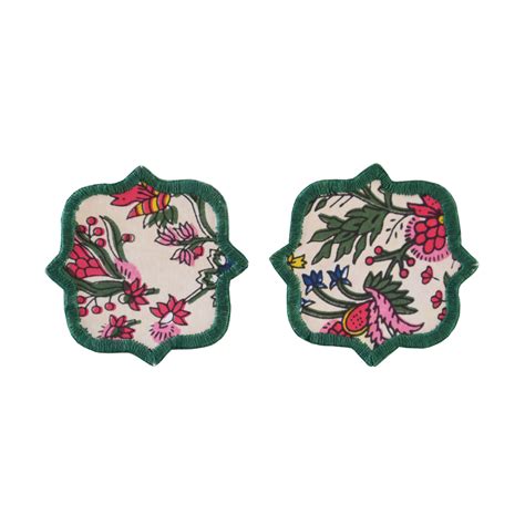 Multicoloured Coasters (Set of 2) – The PDKF Store