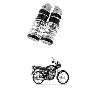 XZRTZ Motorcycle UniV-ersal 8mm Foot Pegs ,1 Pair CNC Aluminum ...