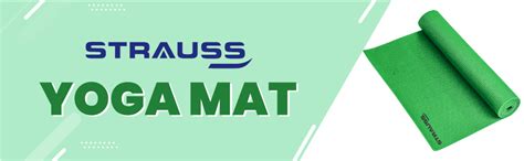 Buy STRAUSS Yoga Mat with Carry Bag | Anti-Slip Exercise Mat for Women ...