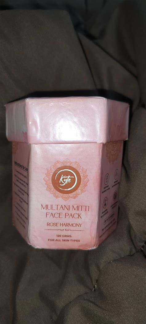 Kyte Naturals Rose Harmony | Multani Mitti Face Pack for Glowing Skin ...