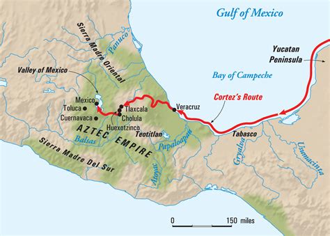 Hernan Cortes Route Hernán Cortés | Sutori