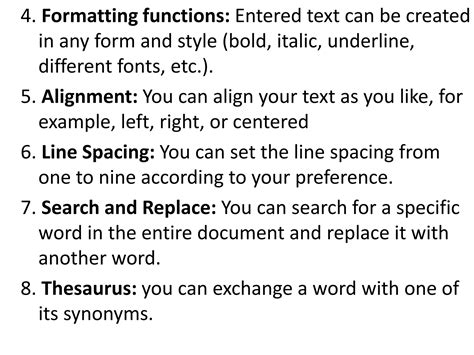 Writing Features in Word Program 的图像结果
