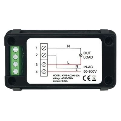 Digital AC 50-300V 10A Voltmeter Ammeter Motorobit - Motorobit.com