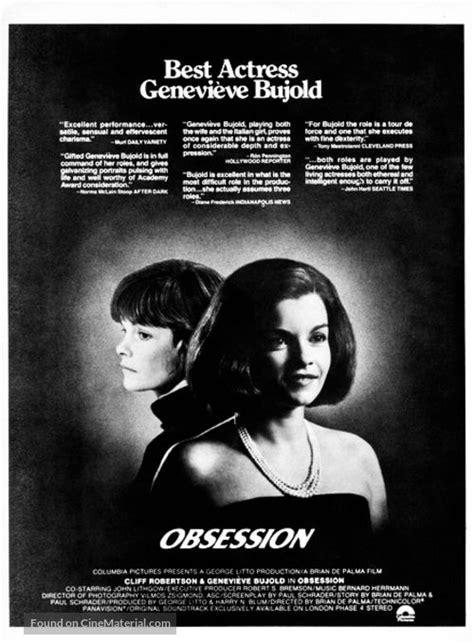 Image result for Obsession Poster