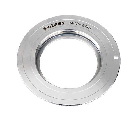 Buy Fotasy CAM42 M42 42mm Screw Mount Lens to Canon EOS EF Mount ...