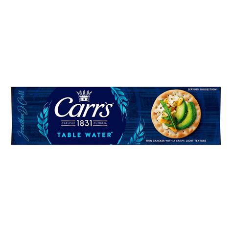 Carr's Table water crackers Doos 125 gram | Sligro.nl