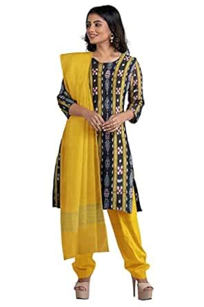 NUAPATANALOOM Odisha Sambalpuri Handloom Women's Ikat Cotton Ethnic ...