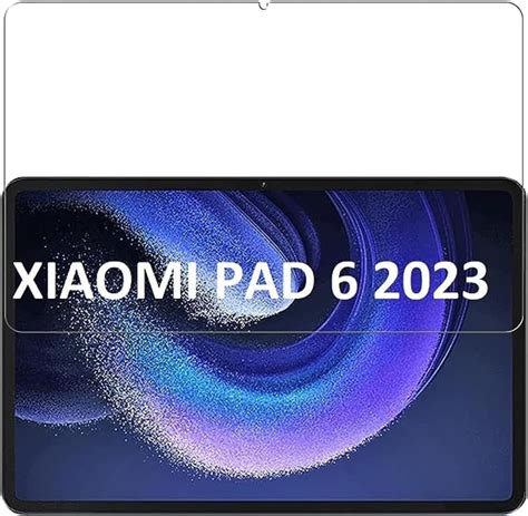 BEVY® Xiaomi Pad 6 Tempered Glass - Mi Pad 6 Screen Guard - [9H ...