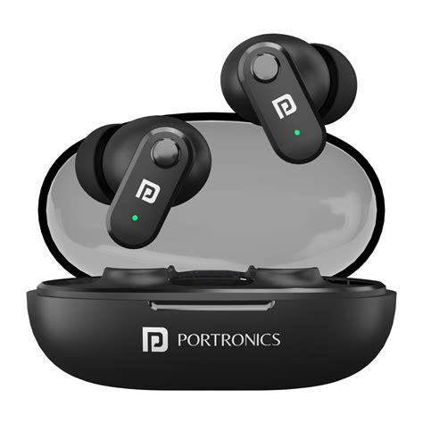 Portronics Harmonics Twins S16 in Ear Wireless TWS Earbuds with 24 Hrs ...