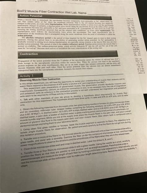 Image result for Muscle Fiber Contraction Experiment