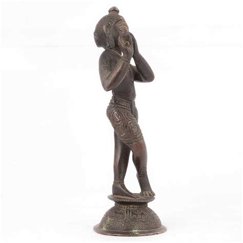 Bronze Krishna Venugopal Statue