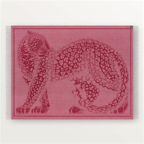 Panthère de Cartier blanket