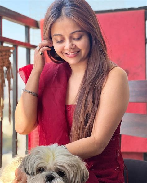 Devoleena Bhattacharjee Red Dress Photos viral on social media ...