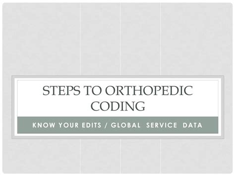 Medical Coding Orthopedics Tutorial 的图像结果