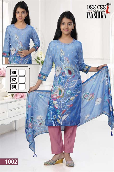 Buy Dee Cee Vanshika Silk Stitched Suit Sets – Wholesale Online | Amrah ...