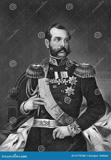 Alexander II of Russia editorial stock photo. Image of mustache - 47770188