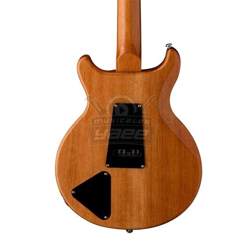 PRS SE SANTANA GUITARRA ELECTRICA MAPLE TOP MAHOGANY BACK YELLOW CON GIGBAG
