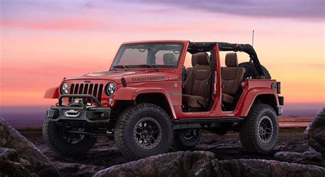 2015 Jeep Wrangler Red Rock Concept News and Information