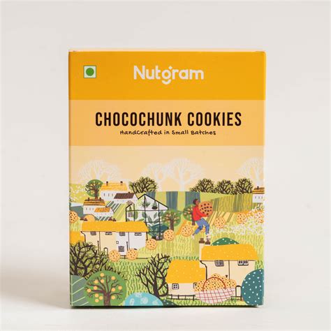 Chocochunk Cookies - Eggless Dark Chocolate Nutgram | The Zappy Box