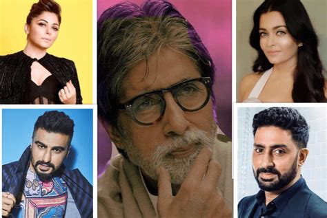 Arjun Kapoor, Amitabh Bachchan, Abhishek Bachchan, Aishwarya Rai ...