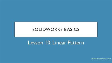 Image result for SolidWorks 2020 Linear Pattern