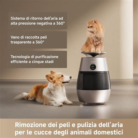 Dreame AP10, il purificatore d'aria che elimina il 99,9% dei peli di ...