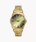 Diesel D-Sruptor Three-Hand Gold-Tone Stainless Steel Watch DZ2214 ...