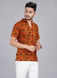 Fab kalakriti Men Printed Ethnic Dress Kurta - Buy Fab kalakriti Men ...
