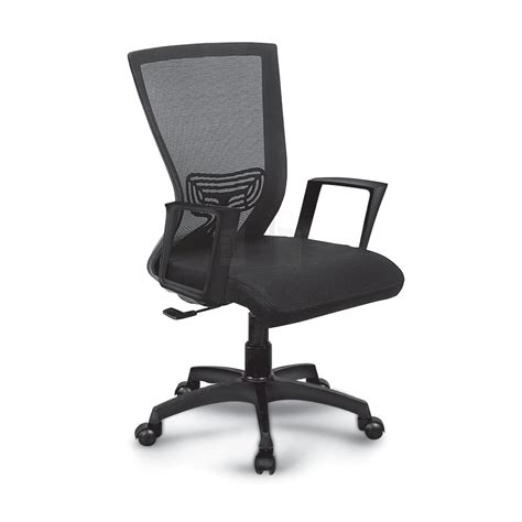 Mesh Office Chair with Dynamic Back Support – Oakcraft
